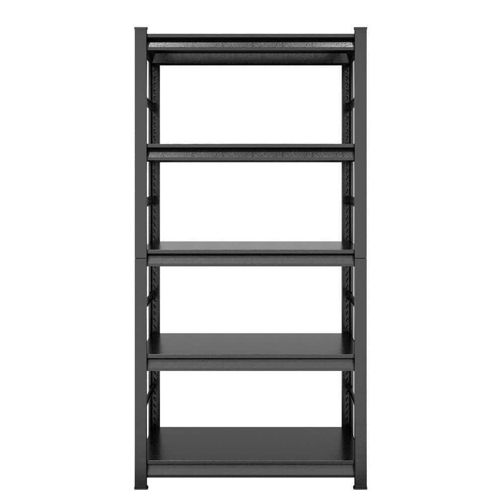 Storage Shelves 5 Tier Heavy Duty Metal Shelving Unit Adjustable Shelving Units and Storage Rack Kitchen Garage Shelf