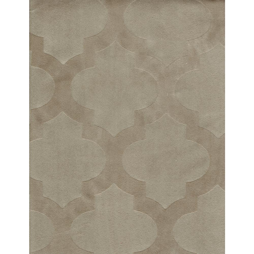 Windsor 34 in. W x 84 in. L Polyester Room Darkening Window Panel in Camel