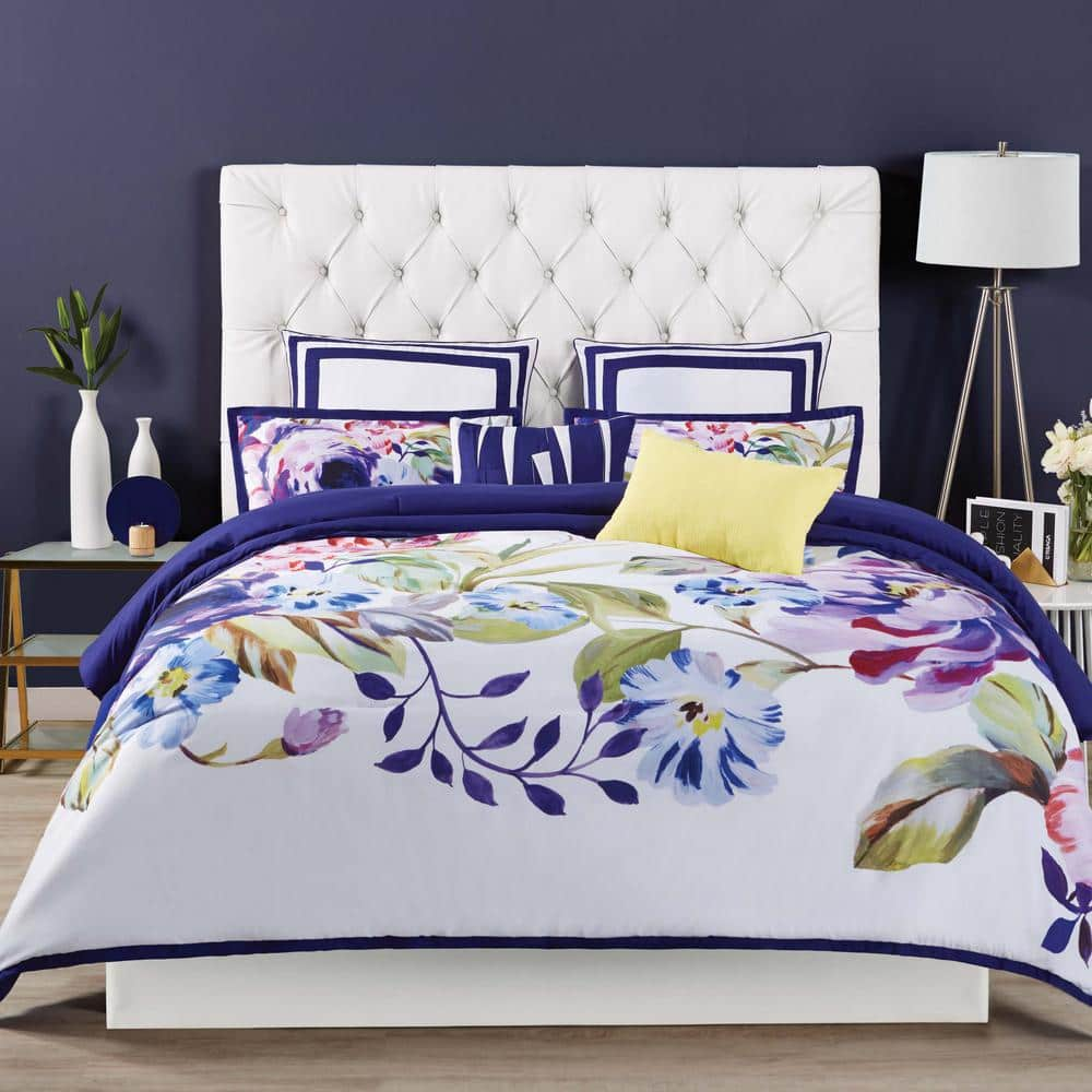 Garden Bloom 3-Piece Multiple Queen Comforter Set