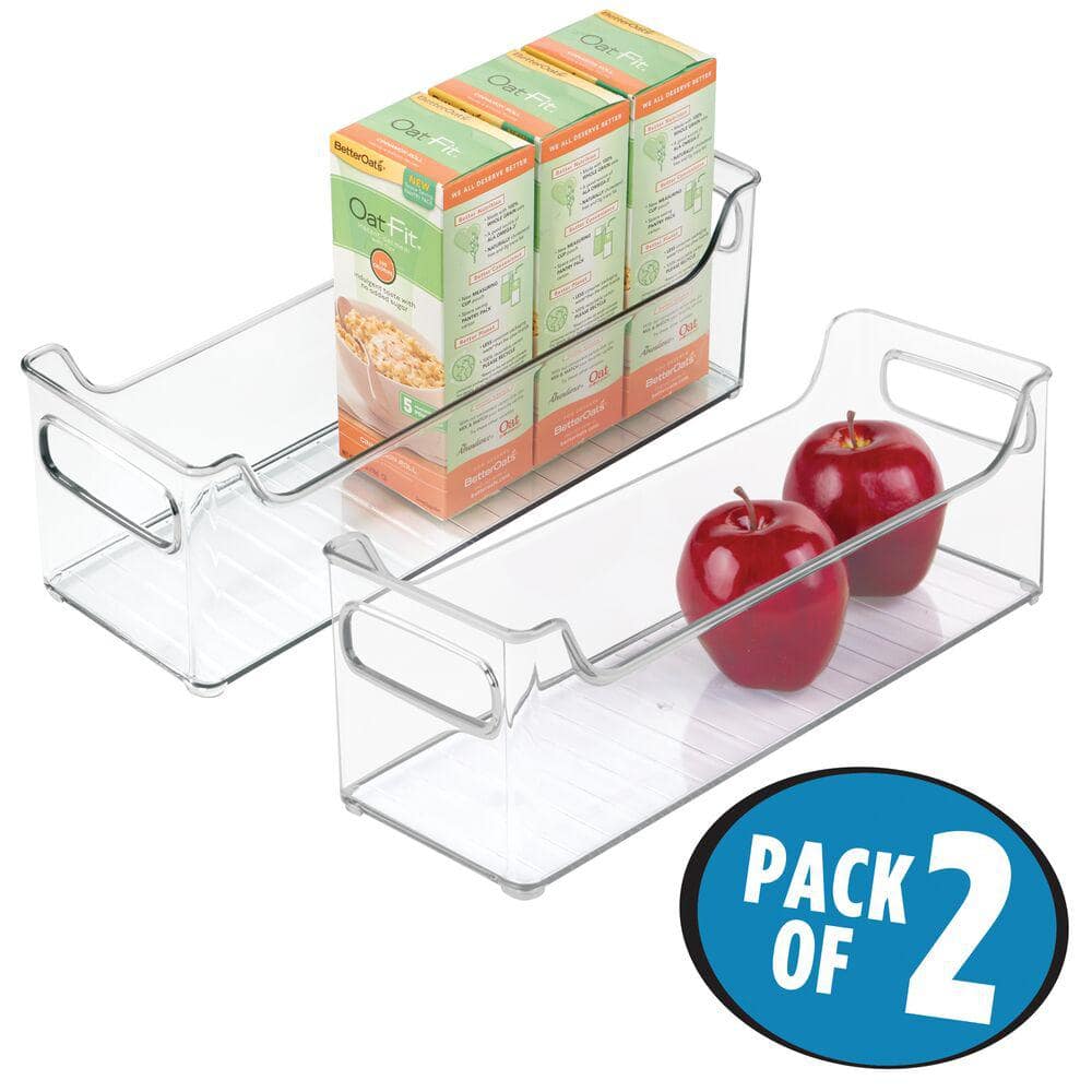 Clear Fridge Binz Organizer 5 x 5 x 14 2-Piece Set