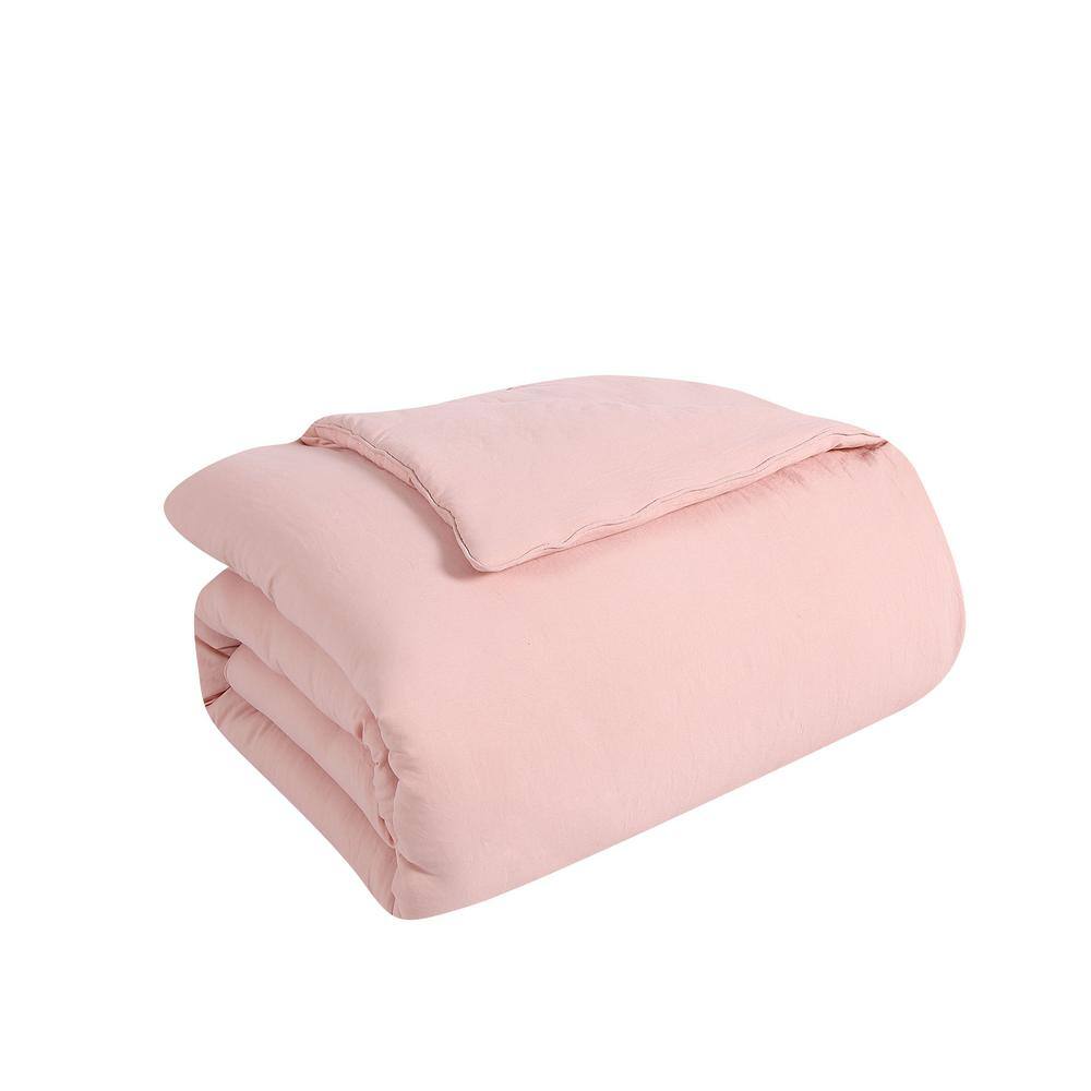 Gweneth 3-Piece Blush King Comforter Set