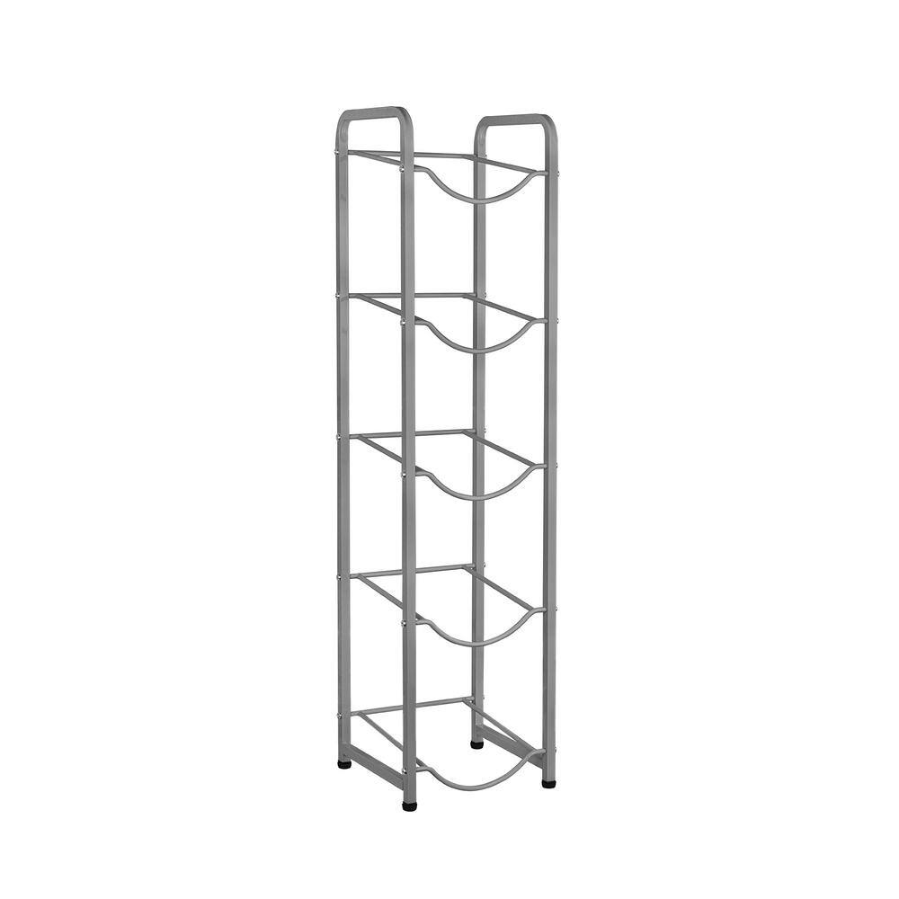 Single Column Gallon Stands (GREY) (5-TIER)