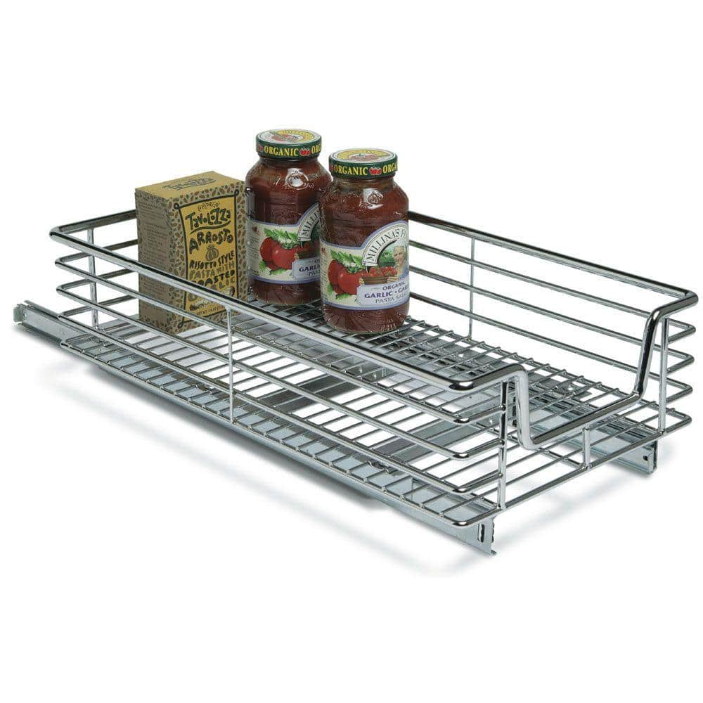 11.5 in. Extra Deep Sliding Organizer-Chrome