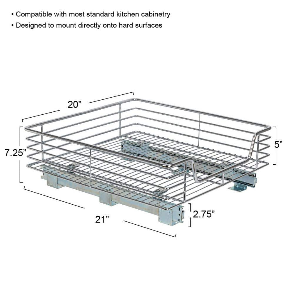 20 in. Extra Deep Sliding Organizer