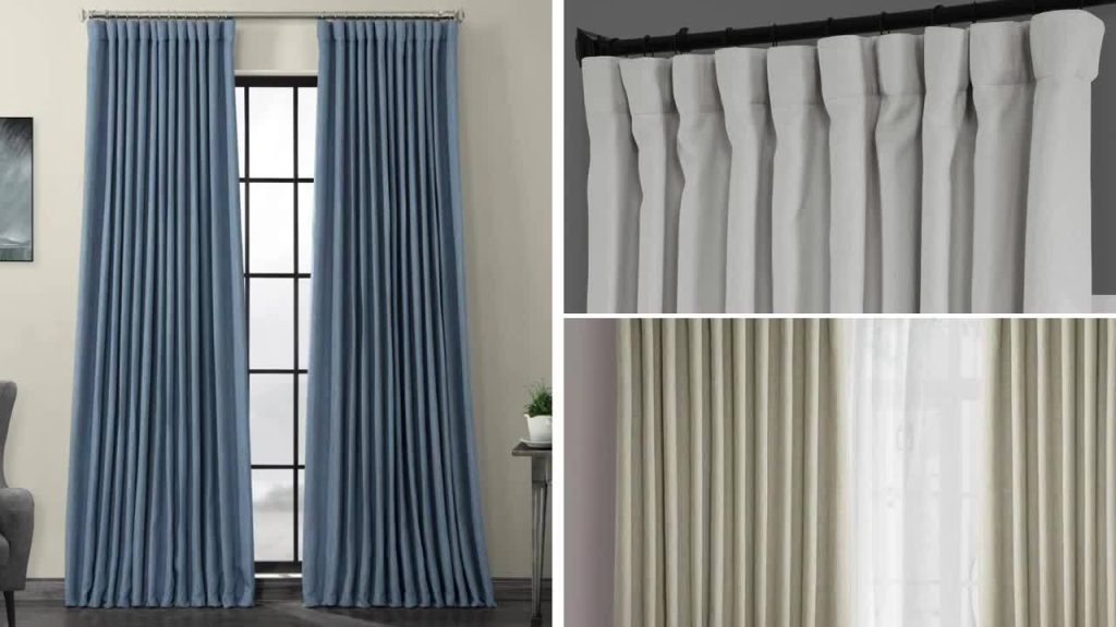 Oatmeal Beige Faux Linen Extra Wide Room Darkening Curtain – 100 in. W X 84 in. L (1 Panel)