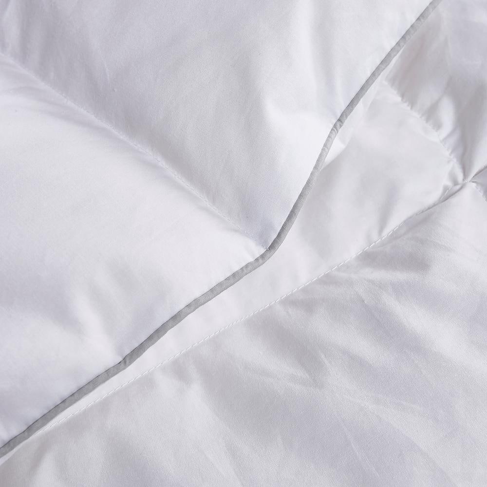 Tencel Cotton Blend Hungarian Goose Down All Seasons King Comforter