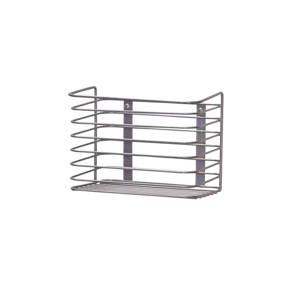 Tall Rack in Nickel Door Mount