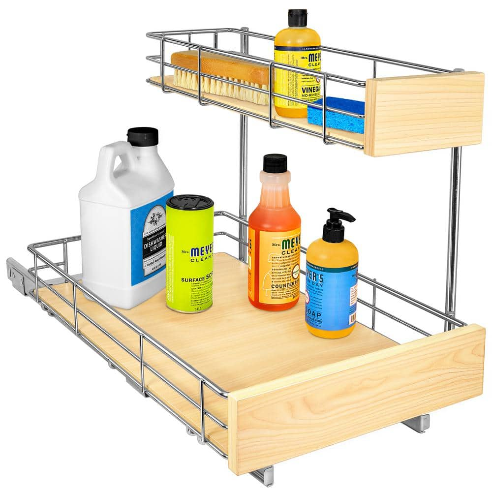 SELECT Slide Out Under Sink Cabinet Organizer – Slide Out Drawers for Kitchen Cabinets – 11.5 in. x 18 in.