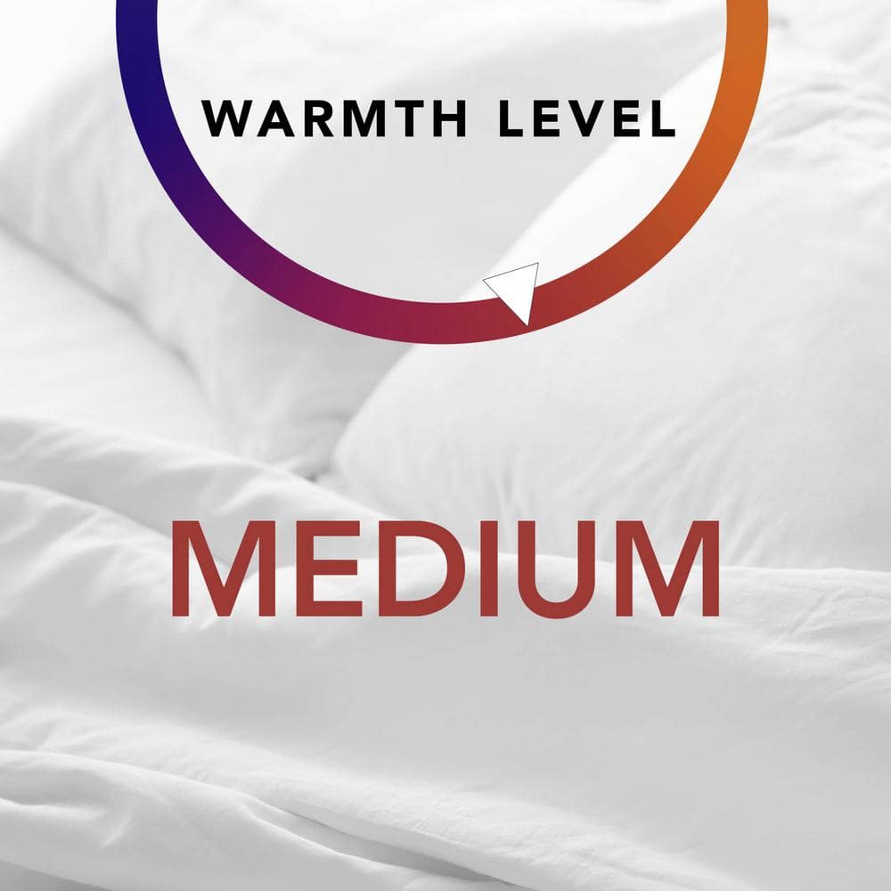 Memory Flex All Season Warmth White Full/Queen Down Alternative Comforter