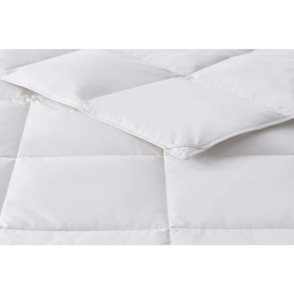 All Season White King Down Feather Blend Comforter