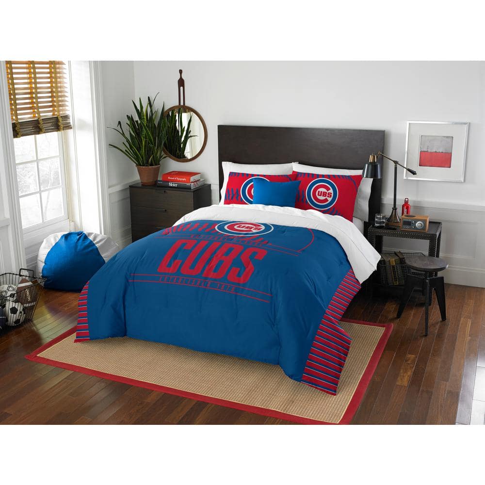 Cubs 3-Piece Multicolored Full Comforter Set