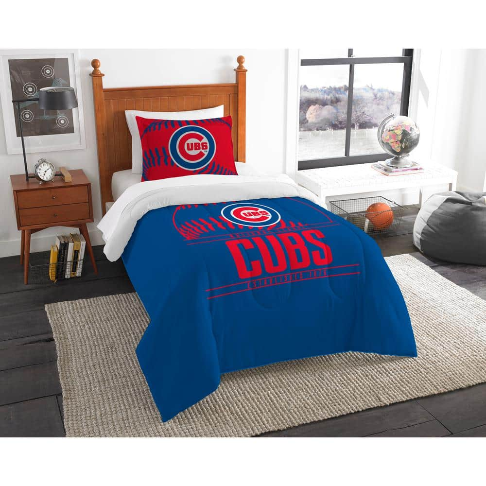 Cubs 2-Piece Grandslam Multi-Color Twin Comforter Set