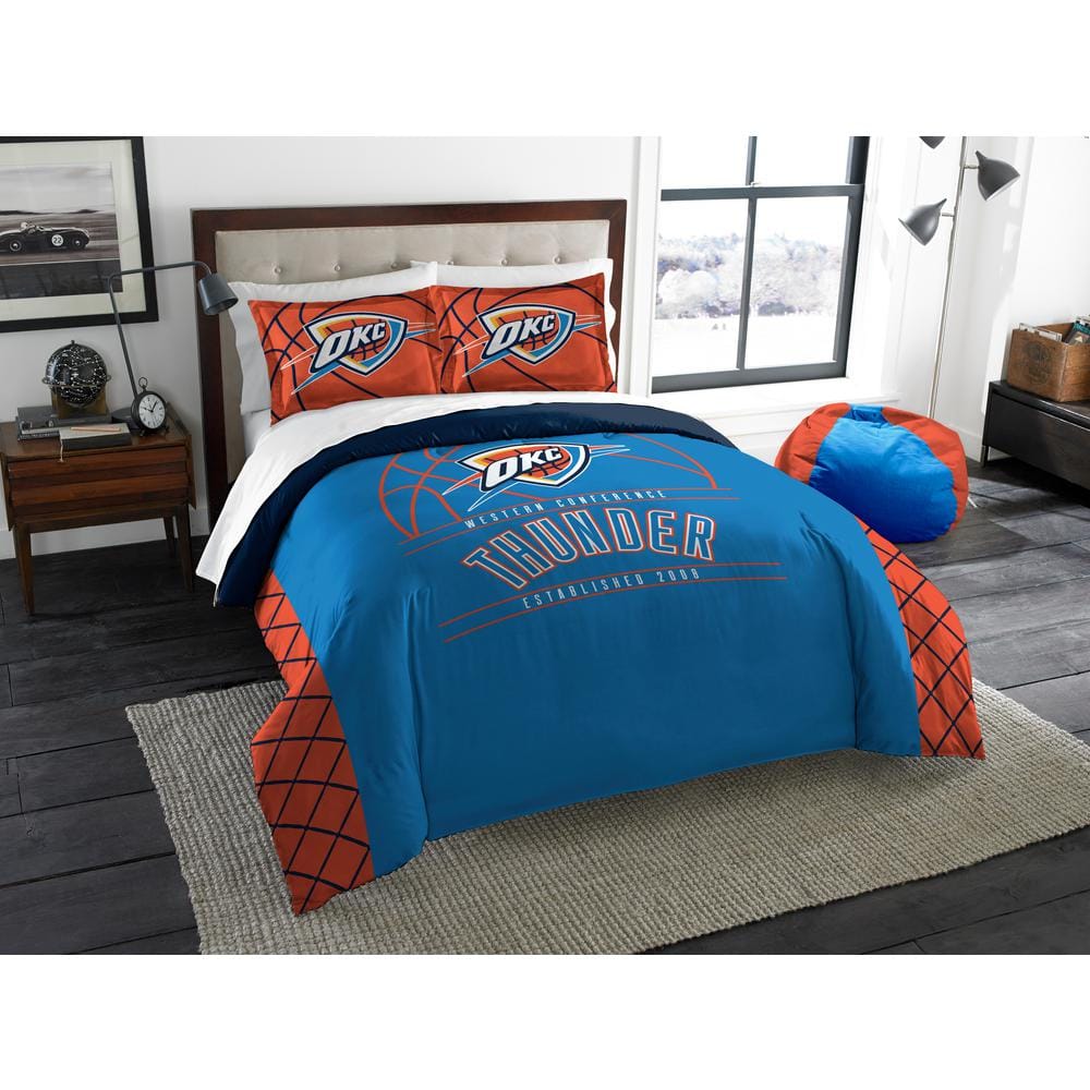 Thunder 3-Piece Multicolored Full Comforter Set