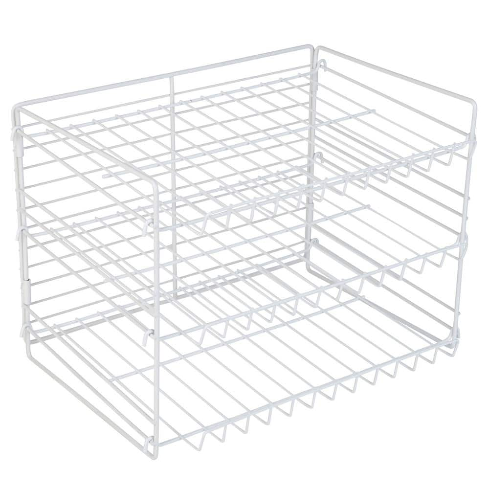 3-Tier Can Rack Kitchen Organizer 14.5 x 10.25 in. – White